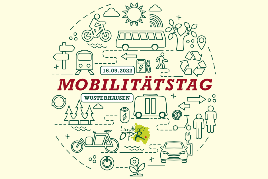 Der Mobilitätstag findet am 16. September in Wusterhausen statt.