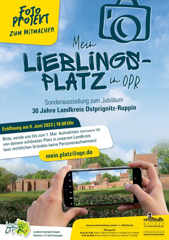 Plakat Fotowettbewerb Lieblingsplatz