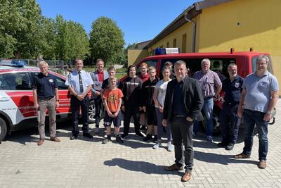 Feuerwehr macht Schule in Neustadt