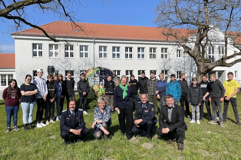 An der Carl-Diercke-Oberschule in Kyritz stieß das neue Wahlpflichtfach auf großes Interesse der Schüler:innen. © LK OPR
