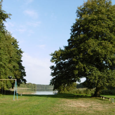 Schullandheim Schweinrich - Badestelle Dranser See