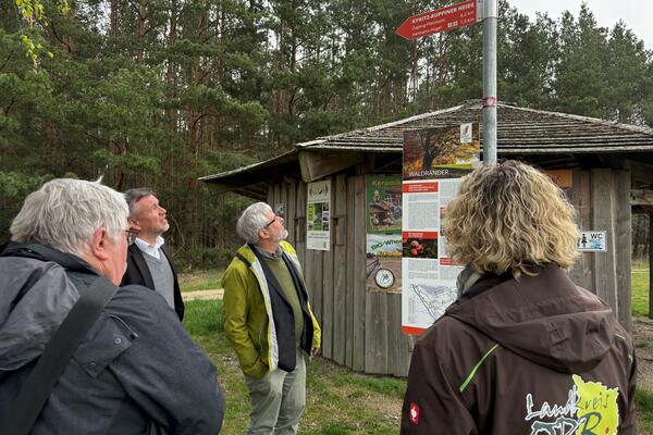 Minister Landrat Heideparkplatz Pfalzheim